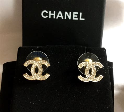 chanel cc earrigns|chanel cc earrings original.